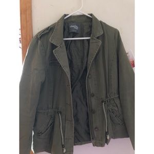 Charlotte Russe Parka Olive